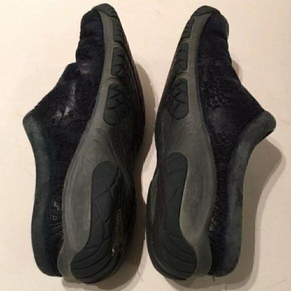 Merrell Suede 7.5 Paisley Qform Comfort Grip Mules - Picture 5 of 10